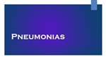 Pneumonias
