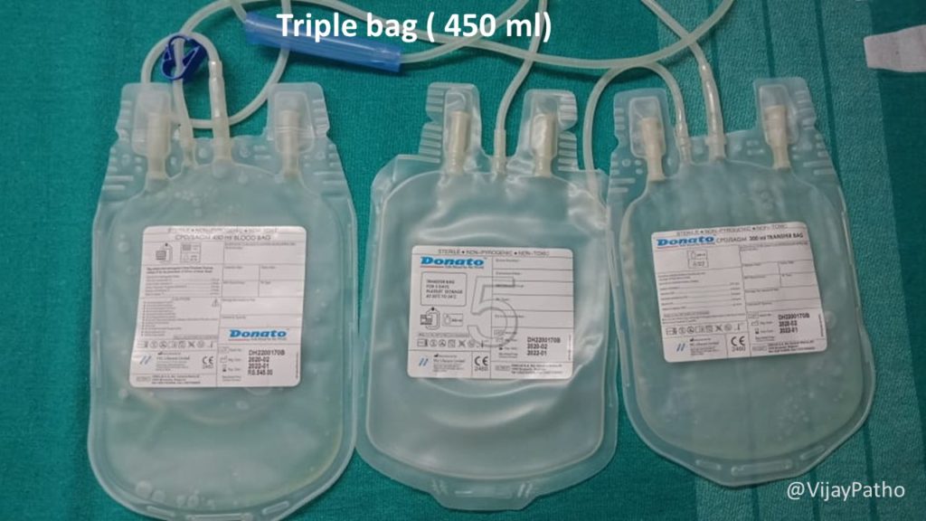 Double blood bag - BBD - Demophorius Healthcare - CPDA-1