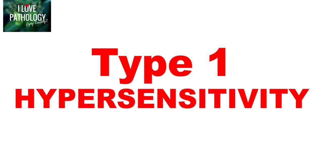 Type I Hypersensitivity reaction.