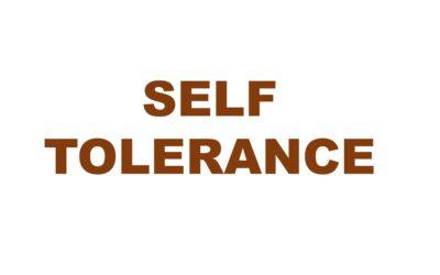 Autoimmune disease: Self tolerance