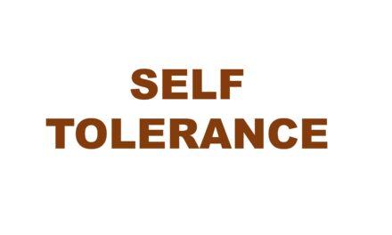 Autoimmune disease: Self tolerance